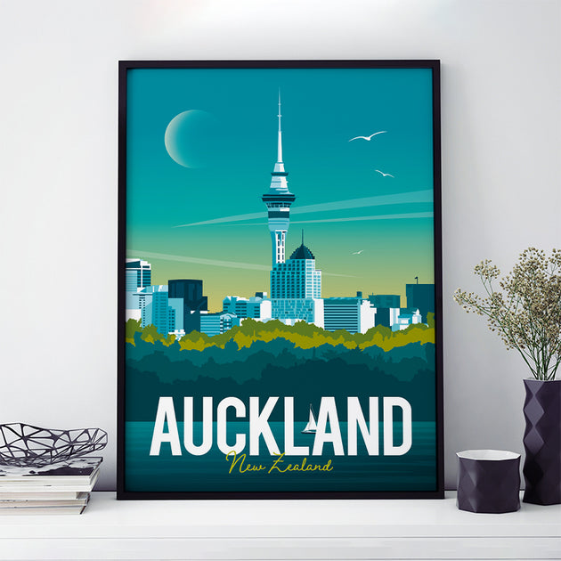 Auckland Print Heyday Designs UK