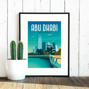 Abu Dhabi Print
