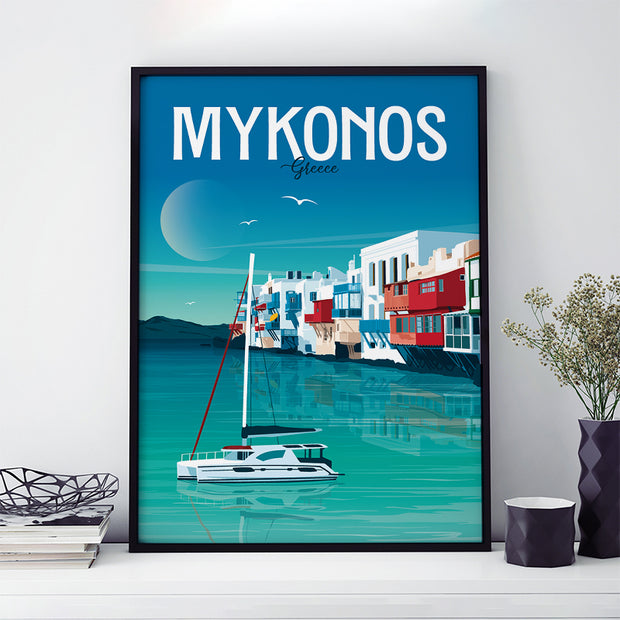 Mykonos Print