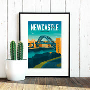 Newcastle Upon Tyne Print