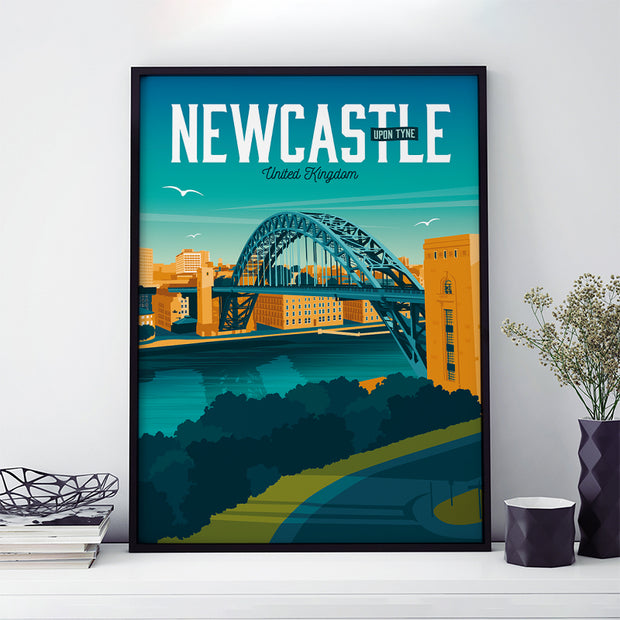 Newcastle Upon Tyne Print