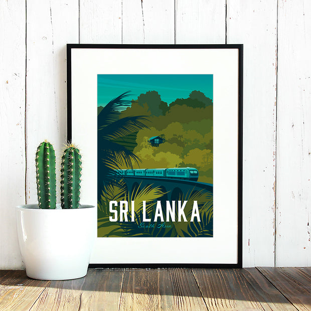 Sri Lanka Print