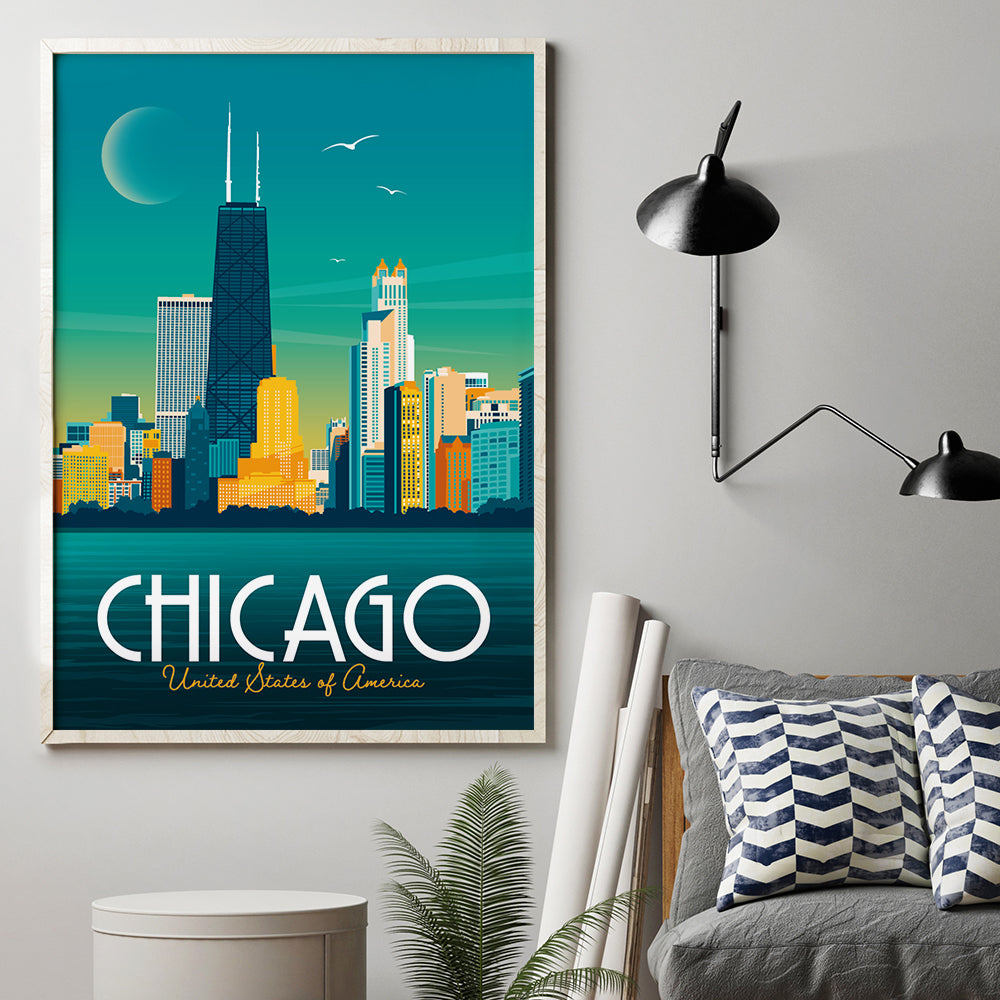 Chicago Print – Heyday Designs UK