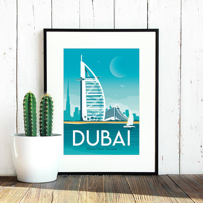 Dubai  Travel Poster