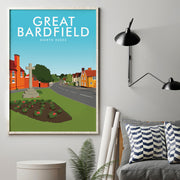 Great Bardfield Travel Poster