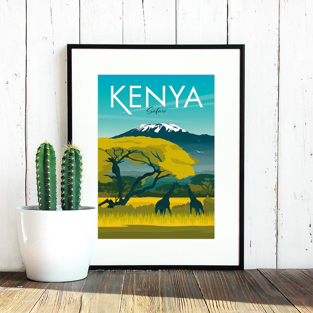 Kenya Art Print