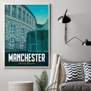 Manchester Travel Poster