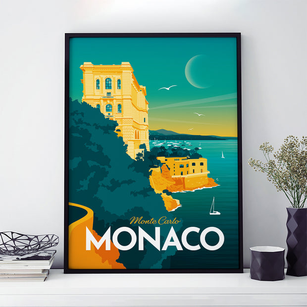 Monaco Print