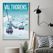 Val Thorens Travel Poster