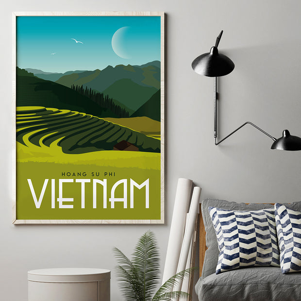 Vietnam Travel Poster
