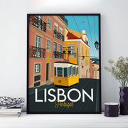 Lisbon Travel Poster