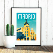 Madrid Print